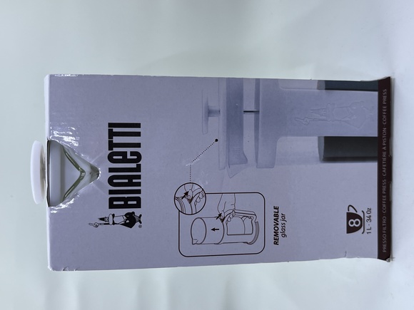 Bialetti Removable Glass Jar French Press - Picture 1 of 6